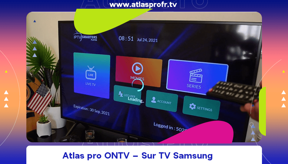 atlas pro ontv sur tv samsung