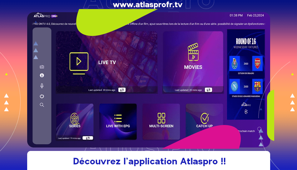 l’application Atlaspro